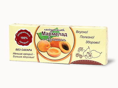  Мармелад натуральный "Абрикос" 140г в Омске