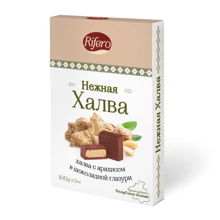  Риф и ко Конфеты "НЕЖНАЯ халва" 100г    в Омске