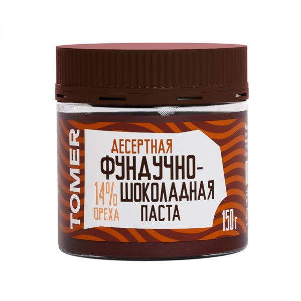 №1 Фабрика Томер    Фундучно-шоколадная паста, 150г  в Омске