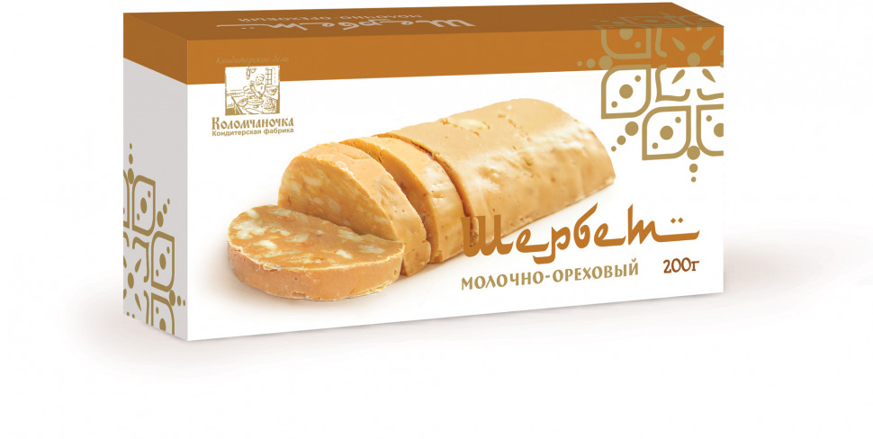  Шербет МОЛОЧНО-ОРЕХОВЫЙ, 200г в Омске